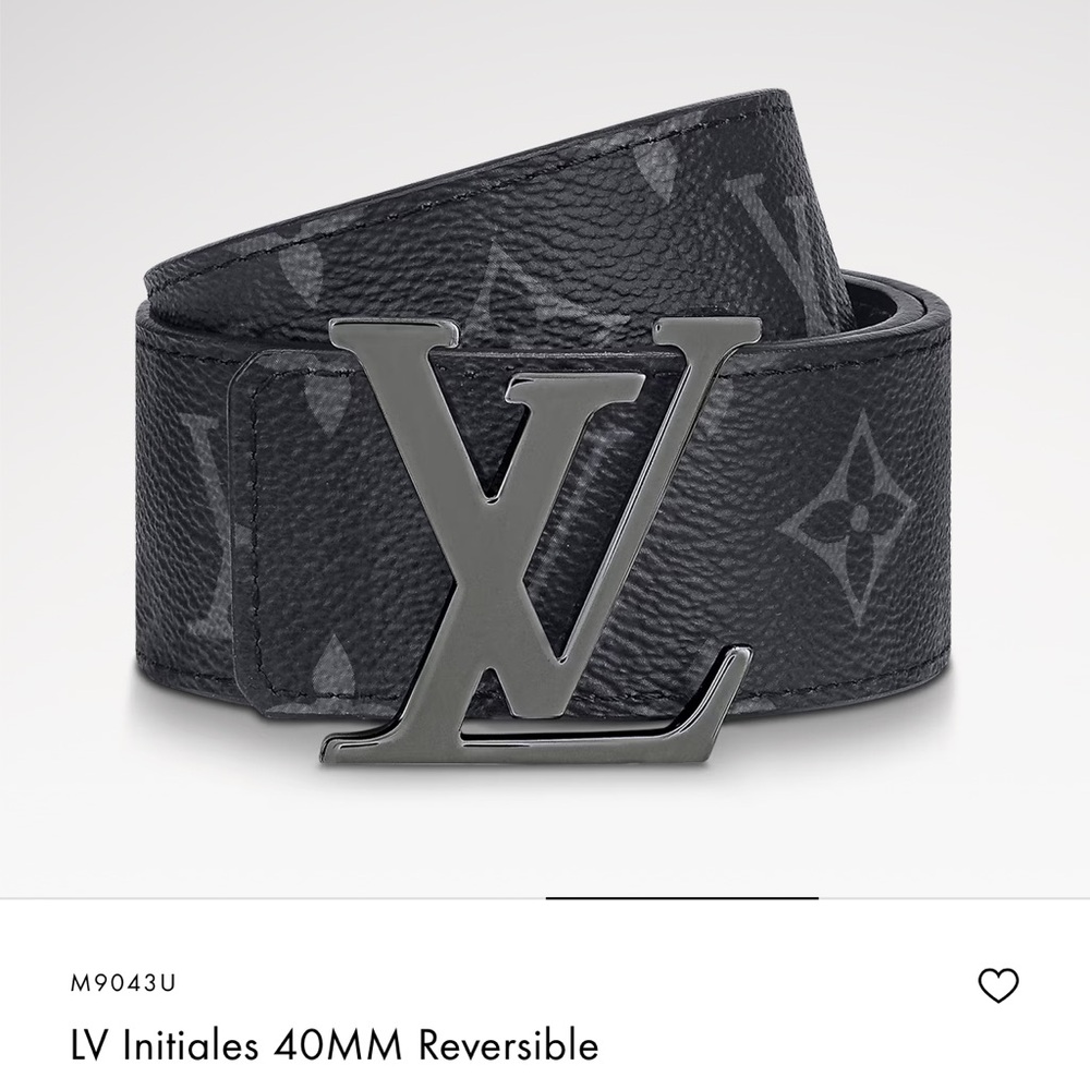 Louis Vuitton Monogram Belt